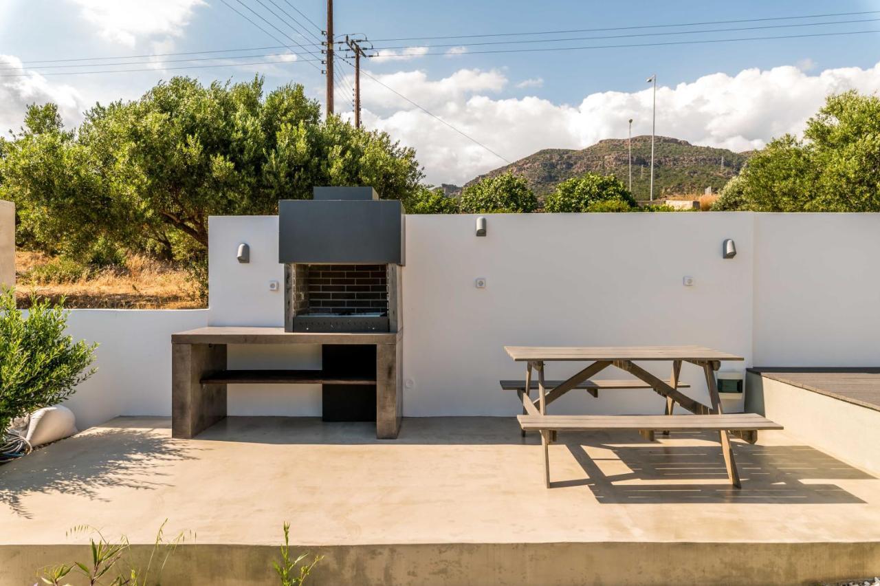 Nama Villa 250M From The Sea Makrýgialos Exterior foto